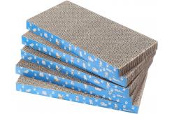 China Reversible Durable Cat Scratch Pad Recyclable Cat Scratcher Cardboard supplier