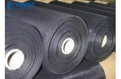 China Black Woven Wire Panels Smooth Surface Uniform Meshes For Industrial Filtration supplier