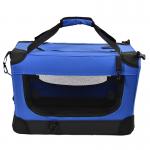 24in Seatbelt Attachments Foldable Pet Carrier 16in Fold Up Dog Kennel for sale
