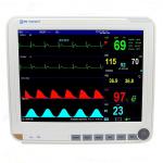 15 Inch Color TFT LCD Display Auto Double Alarm Multi - Parameter Patient Monitor With 6 Standard Parameters for sale