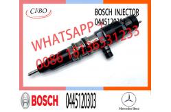 China Diesel Fuel Injector A4720701187 0445120303 For Mercedes Benz Actros MP4 supplier