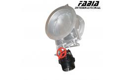 China 4 Inch Electrically Operated Butterfly Valve Control Flanged Ventilated supplier