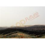 Slew drive 1000V Horizontal Single Axis Solar Tracker Fast Installation