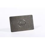 Reverse Etching Embossing SS Metal Business Cards Mirror Effect