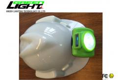 China OLED Screen 1.78W 15000LUX 480mA Wireless Miners Cap Lamp supplier