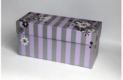 China Decorative embossing patterned Recycled Paper Gift Boxes , shoes gift box supplier