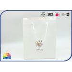 Eco Friendly 4C Print Customized Size Paper Gift Bag With Nylon Handle for sale