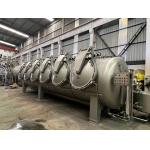 SUS 316L Low Liquor Ration High Temperature Spray Type Hank Yarn Dyeing Machine for sale