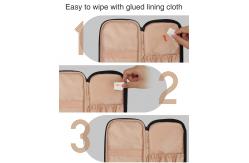 China Lager Capacity Double Layer Toiletry Bag With Handle supplier