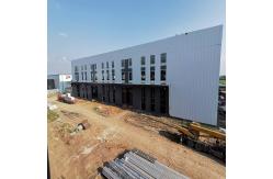 China Modular Steel Structure Building Prefabricated With Cutting Processing Service supplier