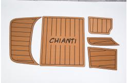 China Stain Resistant 250cm Eva Foam Teak Sheet For RV supplier
