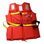 210D Polyester Oxford EPE Foam Workers Adult Life Vest With Whistle / Rescue Buddy Line for sale