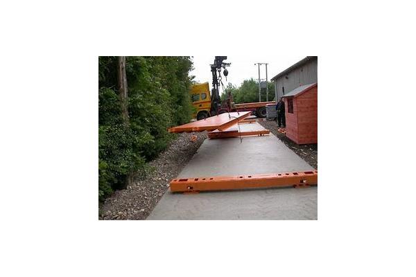 24m Length 60T Truck Scale Surface Mounted Weighbridge