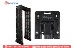 China Foldable Archway Metal Detectors Portable Security Gate With Power Consumption 12W supplier