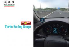 China High Accuracy Turbo Boost Gauge 60 MM Fast Responsive Gray Blue Backlight supplier