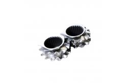 China Bimetallic Screw Elements For Small Plastic Injection Molding Machine supplier