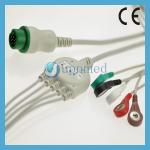 Mindray one piece 3 lead ecg cable for sale