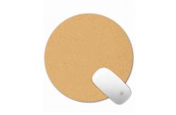 China Dia 21cm Round Cork Mouse Pads Biodegradable Antiskid Custom LOGO supplier
