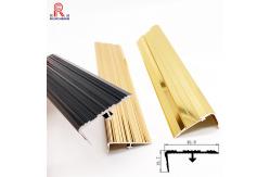 China 6061 Anodized Aluminium Stair Nosing Edge Trim Antislip Angle Curved supplier