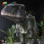 ZTE Animatronic Dinosaur Puppet With Track Basement For Amusement Park
