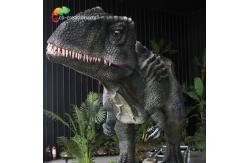 China ZTE Animatronic Dinosaur Puppet With Track Basement For Amusement Park supplier