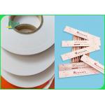 FDA 30gsm White Small Slitted Roll Straw Wrapping Paper 24mm Width