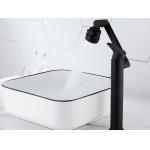Swivel Rotate Black Mechanical Crane 360Degree Wash Basin Faucet