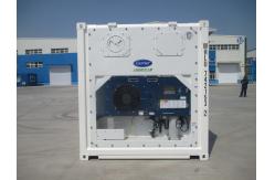 China White Refrigerated Shipping Container With Carrier Machinery 5ft/10ft/20ft/40ft supplier