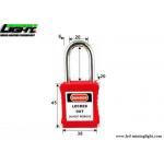 6 Pin 38mm Steel Shackle Nylon Safety Xenoy Padlocks for sale