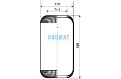 China 1E06-A Phoenix Air Spring Land Rover RKB101460BL Range Rover -1993-1995 Wagon supplier