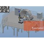 Plasma Rotating Electrode Process Equipment Regular Shape 40~150kg / 8 Hour Capacity for sale