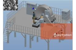 China Plasma Rotating Electrode Process Equipment Regular Shape 40~150kg / 8 Hour Capacity supplier