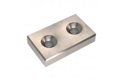China 50 X 30 X 10mm Neodymium Rectangular Magnets With Countersunk Hole supplier