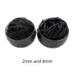 Big Pack Parcel 3mm Iridescent Black Shredded Paper For Box Filling for sale