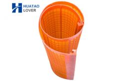 China Tensioned Polyurethane Fine Screen Mesh For High Frequency Vibrating Screener supplier
