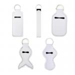 Sublimatoin Lip Gloss Holder Keychain Diy Photo Printing Neoprene Chapstick Sleeve Lipstick Lip Balm Holder for sale