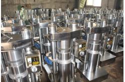 China Alloy Steel Hydraulic Oil Extractor / Aovcado Oil Pressing Device 6YY-230A Model supplier