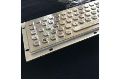 China Usb Interface Embedded Numeric Keypad Ip65 Waterproof Grade Metal Material supplier