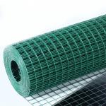 Galvanized Iron Wire PVC Coated Black Welded Wire Mesh Fence Roll for Home and Garden for sale