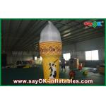 3m Height Full Print Customized Inflatable Ice Cream For Advertising
