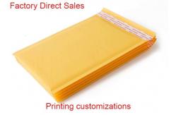China Printing Logo Kraft Bubble Wrap Shipping Envelopes High Security For Packing supplier