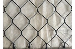 China Customized Black Oxide Wire Rope , 1.2-4.0mm Diameter Cable Wire Mesh supplier
