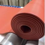Red 1 Meter Wide High Temperature Silicone Foam Sheet With FDA Certified