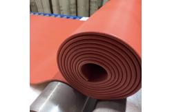 China Red 1 Meter Wide High Temperature Silicone Foam Sheet With FDA Certified supplier