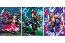 China Lenticular Lens Sheet 3D Lenticular Poster Flip Anime Poster 40LPI 50L supplier