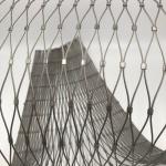 Knotted Stainless Steel Aviary Mesh Poultry Netting Zoo Animal Rope Mesh