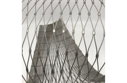 China Knotted Stainless Steel Aviary Mesh Poultry Netting Zoo Animal Rope Mesh supplier