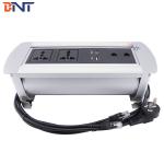 with 1.5m cable length table flip up socket used in office room