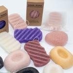 Reusable Facial Konjac Sponge For Water Lacking Coarse for sale