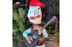 China Customized Animatronic Dinosaur Band For Amusement Park supplier